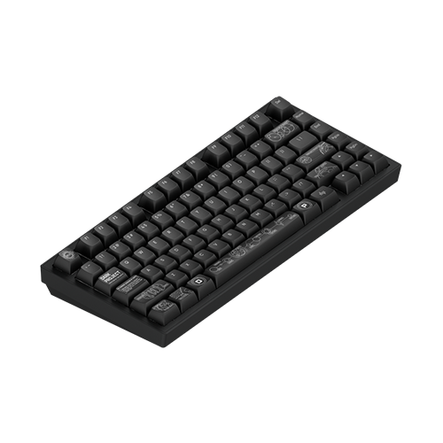 უკაბელო ტენვადი მექანიკური კლავიატურა - Dark Project Alu 81A Terra Nova Black WL BT