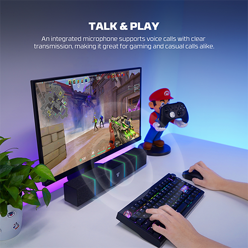 უკაბელო Bluetooth დინამიკი - Fantech Groove Bar Pro BS163 Dual Mode Portable Gaming Soundbar