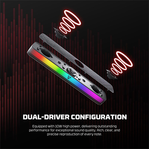 უკაბელო Bluetooth დინამიკი - Fantech Groove Bar Pro BS151 Dual Mode Gaming Soundbar