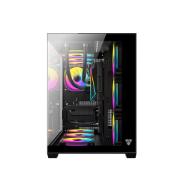 ქეისი - Fantech Lumina CG85 - 6x120 Fan ARGB Black