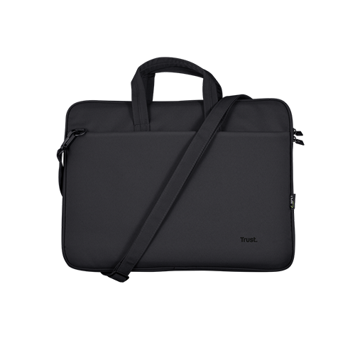 კომბო - ნოუთბუქის ჩანთა + უკაბელო მაუსი - Trust Bologna Bag And Mouse Black