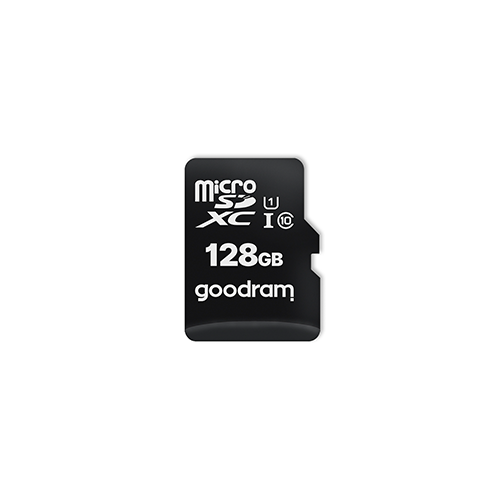 მეხსიერება - Micro SD Card Goodram 128 GB + Adapter Class10