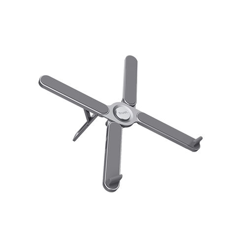 Laptop Stand - Trust Macy Foldable Alu Up To 17.3 Inch