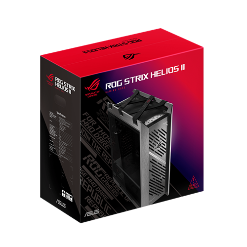 ქეისი - Asus Rog Strix Helios II GX601S - 4x140 Fan