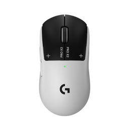 უკაბელო ტენვადი მაუსი - Logitech G Pro X2 Superstrike WhIte-Black Rechargeable WL