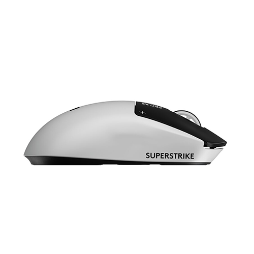 უკაბელო ტენვადი მაუსი - Logitech G Pro X2 Superstrike WhIte-Black Rechargeable WL