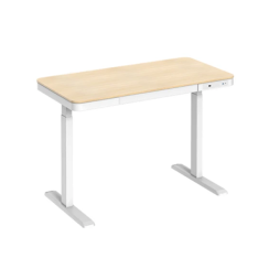 კომპიუტერის მაგიდა - Vertex VX-1SSD-01NW Single Motor Sit-Stand Desk With Drawer