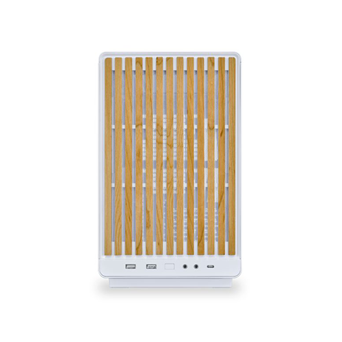 ქეისი - Lian Li A3 White Wooden Front