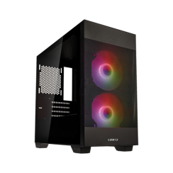 Case - Lian Li LanCool 205M Mesh Black - 2x140 Fan ARGB