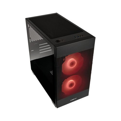 ქეისი - Lian Li LanCool 205M Mesh Black - 2x140 Fan ARGB