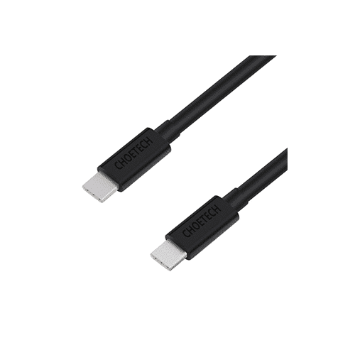 მობილურის კაბელი - Choetech CC0002 Type-C To Type-C PVC Cable 1მ