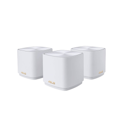 Wi-Fi როუტერი - Asus Zen WI-Fi AX Mini AX1800 Dula-Band Mesh XD4 3 Pack Wi-Fi 6