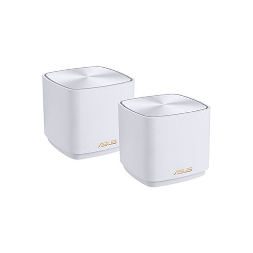Wi-Fi Router - Asus Zen WI-Fi AX Mini AX1800 Dula-Band Mesh XD4 2 Pack Wi-Fi 6