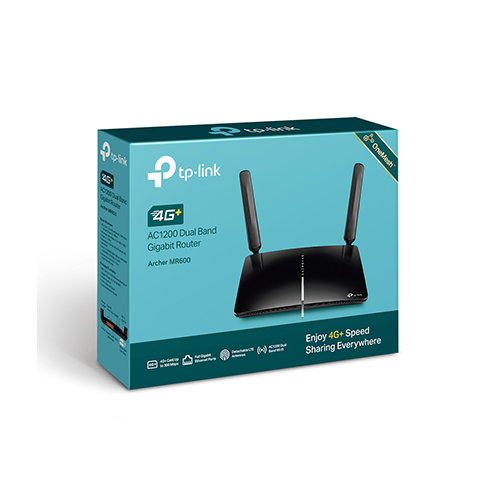 Wi-Fi როუტერი - TP-Link AC1200 MR600 Dual Band 4G LTE Router + Sim Card Port