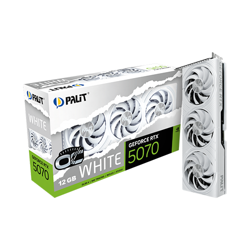 ვიდეობარათი - Palit RTX 5070 12 GB Oc White