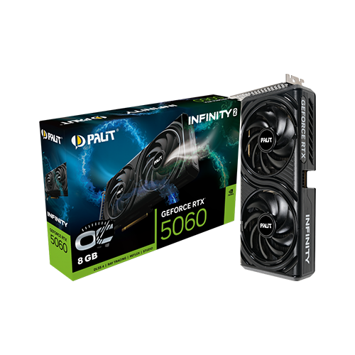 ვიდეობარათი - Palit RTX 5060 8 GB Infinity 2 Oc