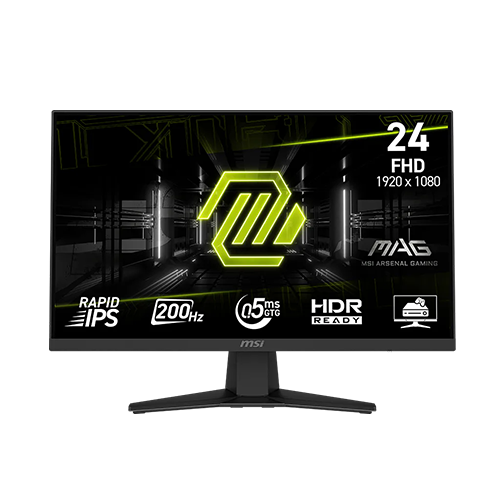 მონიტორი - Msi MAG 244F - 23.8 Inch / FHD / IPS / 200 Hz / 1 Ms
