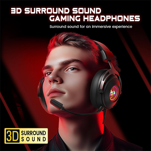 ყურსასმენი - Redragon H389 RGB USB