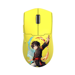 უკაბელო ტენვადი Bluetooth მაუსი - Redragon M918-AKB-PRO King Max Anime AKB Yellow Rechargable WL BT
