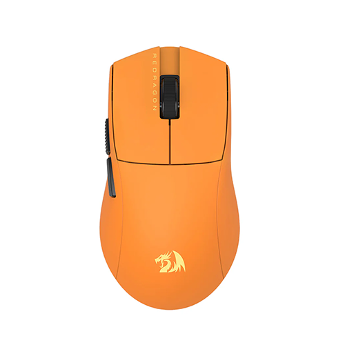 უკაბელო ტენვადი Bluetooth მაუსი - Redragon M919OB-ULT Sparda Orange Rechargable WL BT