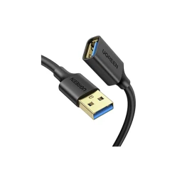 USB დამაგრძელებელი - Ugreen US129 USB 3.0 Black 2m