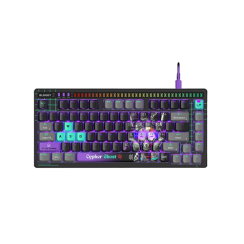 Mechanical Keyboard - A4Tech Bloody AT75 Alpha Optical Switch Cypher Ghost