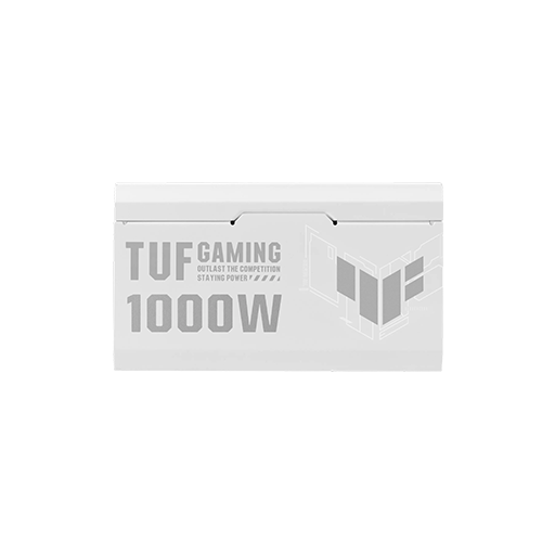 კვების ბლოკი - Asus Tuf Gaming 1000 Watt 80 Plus Gold White Full Modular