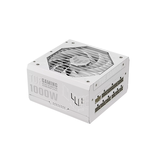 კვების ბლოკი - Asus Tuf Gaming 1000 Watt 80 Plus Gold White Full Modular