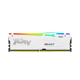 ოპერატიული - DDR5 16 GB 6400 Mhz Kingston Fury Beast RGB White XMP/Expo