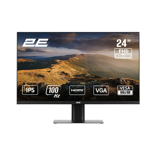 მონიტორი - 2E F2425B - 23.8 Inch / FHD / IPS / 100 Hz / 5 Ms