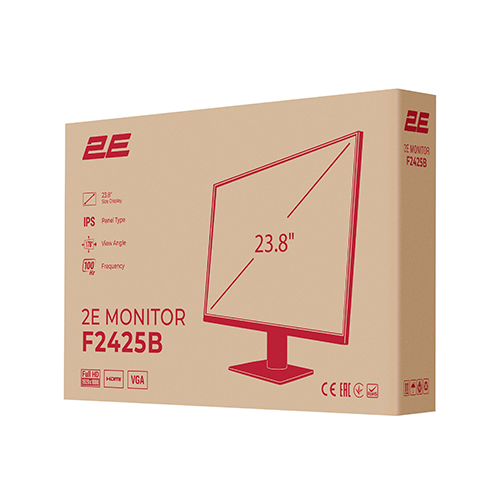 მონიტორი - 2E F2425B - 23.8 Inch / FHD / IPS / 100 Hz / 5 Ms
