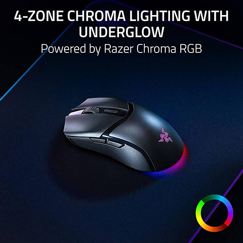 უკაბელო ტენვადი Bluetooh მაუსი - Razer Cobra HyperSpeed Black Rechargable WL BT