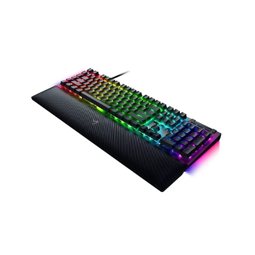 მექანიკური კლავიატურა - Razer BlackWidow V4 Yellow Switch RGB Black