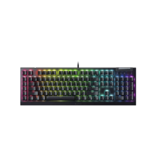 მექანიკური კლავიატურა - Razer BlackWidow V4 X RGB Green Switch RU Black