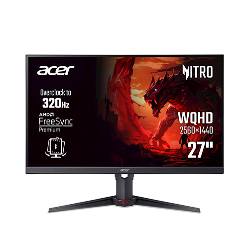 მონიტორი - Acer Nitro XV270UF3BMIIPRX - 27 Inch / 2K / IPS / 320 Hz / 0.5 Ms