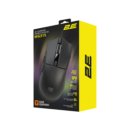 მაუსი - 2E Gaming MG315 Black