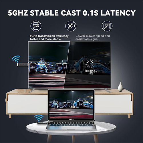 Vention Wireless HDMI Transmitter And Receiver Black