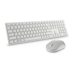 Combo - Wireless Keyboard + Mouse - Dell KM5221W Pro White WL