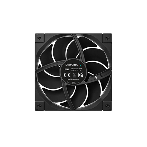 ქეისის გაგრილება - Deep Cool FT12 120 mm Black