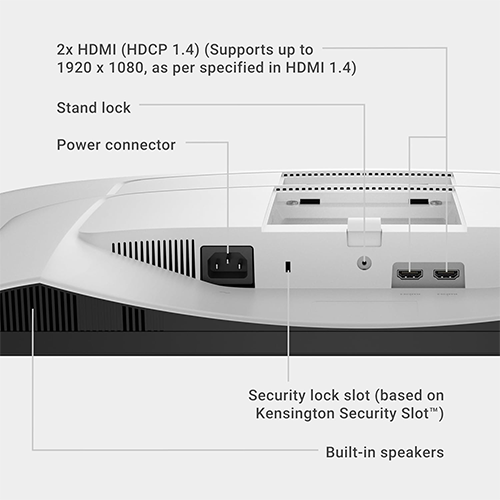 მონიტორი - Dell Alienware S2425HSM - 23.8 Inch / FHD / IPS / 144 Hz / 1 Ms