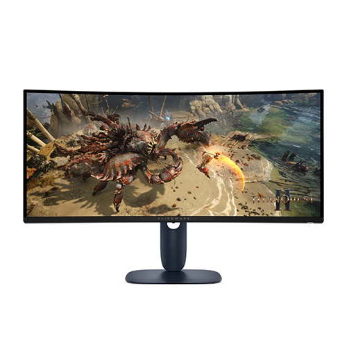 რკალური მონიტორი - Dell Alienware AW3425DWM - 34 Inch / UWQHD / VA / 180 Hz / 1 Ms