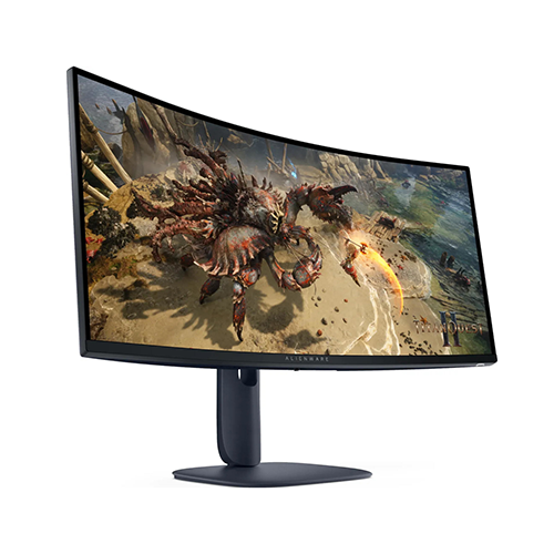 რკალური მონიტორი - Dell Alienware AW3425DWM - 34 Inch / UWQHD / VA / 180 Hz / 1 Ms