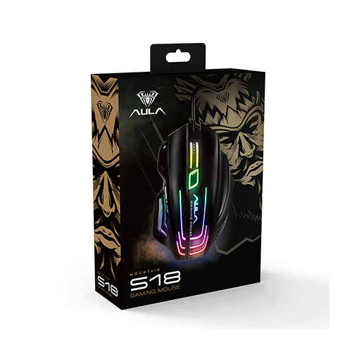 მაუსი - Aula S18 Black