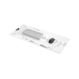 მაუსპადი - Dark Project Terra Nova White XL - 90x40 სმ