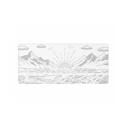 Mouse Pad - Dark Project Terra Nostra White XL - 90x40 cm