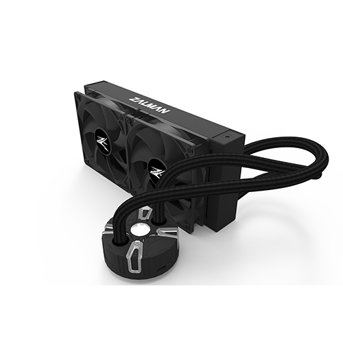 პროცესორის წყლის გაგრილება - Zalman Reserator 5 Z24 240 mm Black
