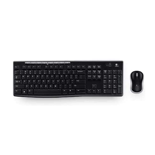 კომბო - უკაბელო კლავიატურა + მაუსი - Logitech MK270 EN Black