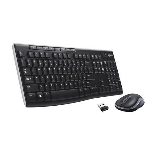 კომბო - უკაბელო კლავიატურა + მაუსი - Logitech MK270 EN Black