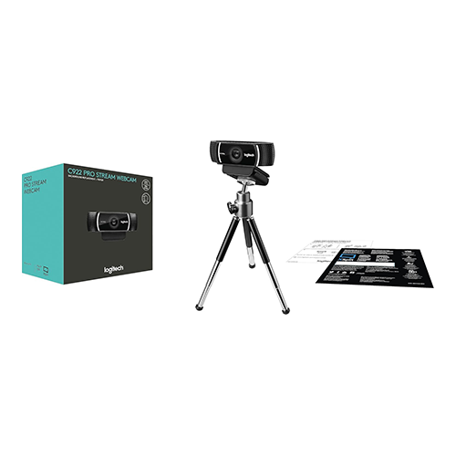 ვიდეოთვალი - Logitech C922 Pro Stream Black