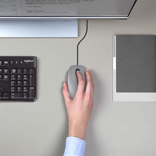 მაუსი - Logitech M110 Silent Grey